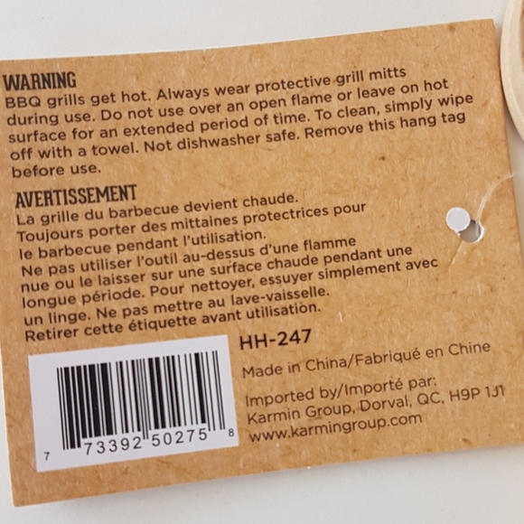 🍔 Happy Grillmore Bamboo BBQ Scraper - Picture 3 of 3